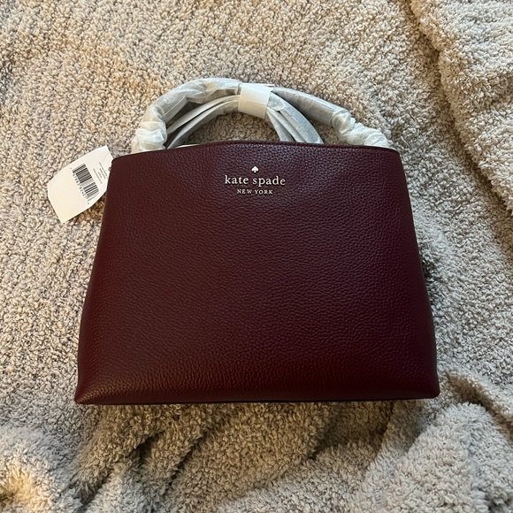 NWOT . Never used.  Kate Spade Aubrey chain top handle satchel - Picture 2 of 6